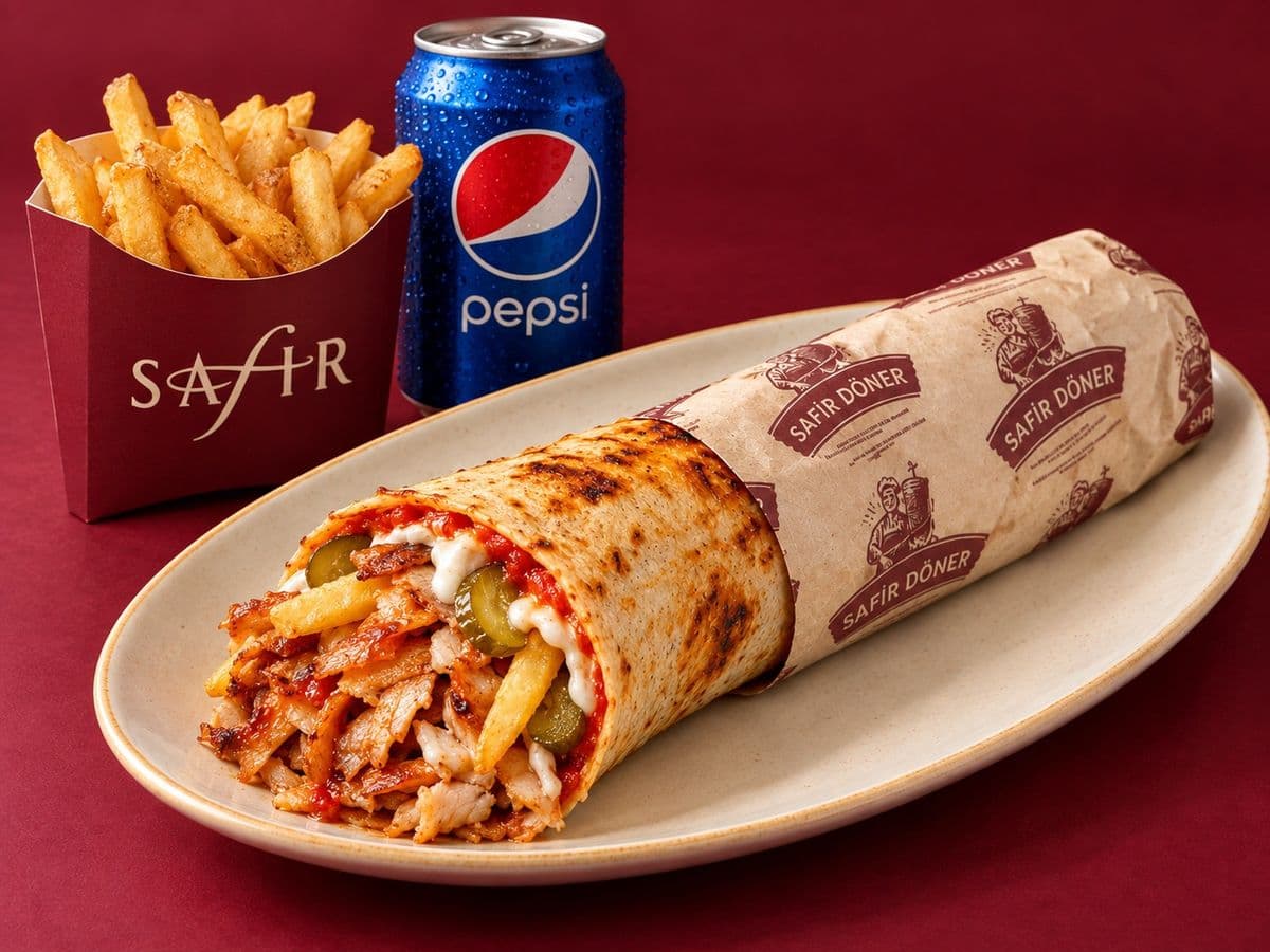 Tavuk Döner Dürüm Menü