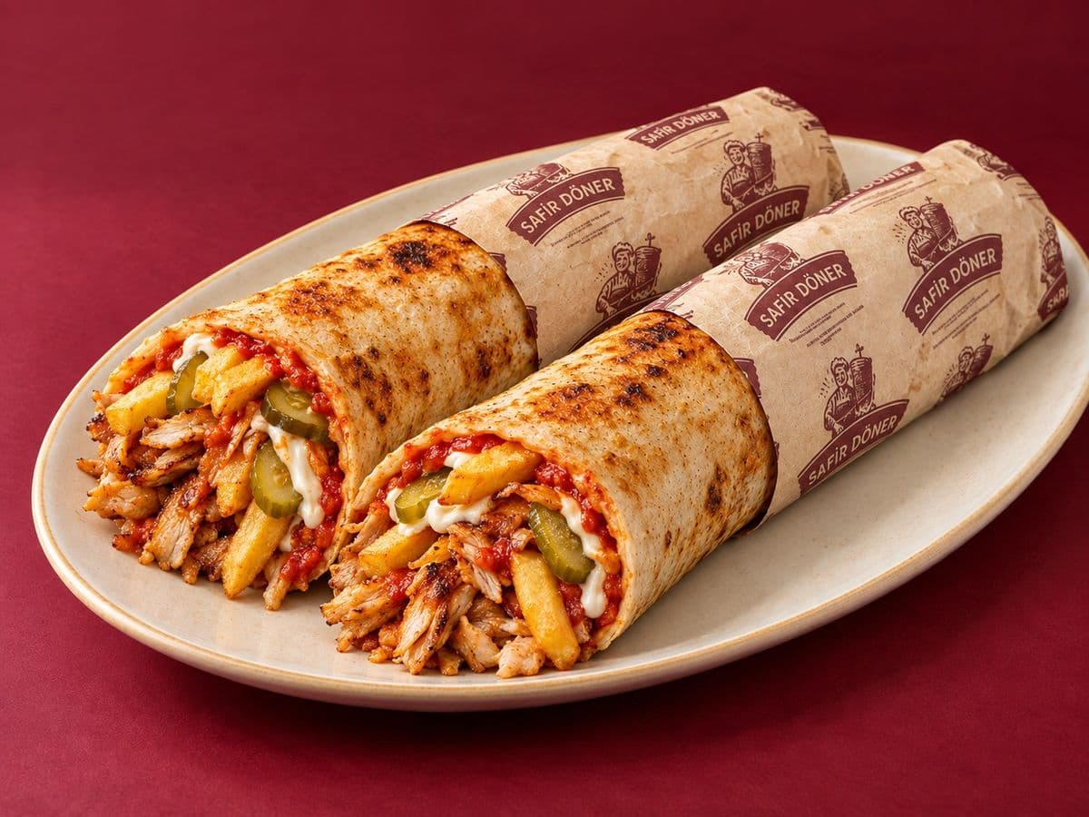 Mega Tavuk Döner Dürüm