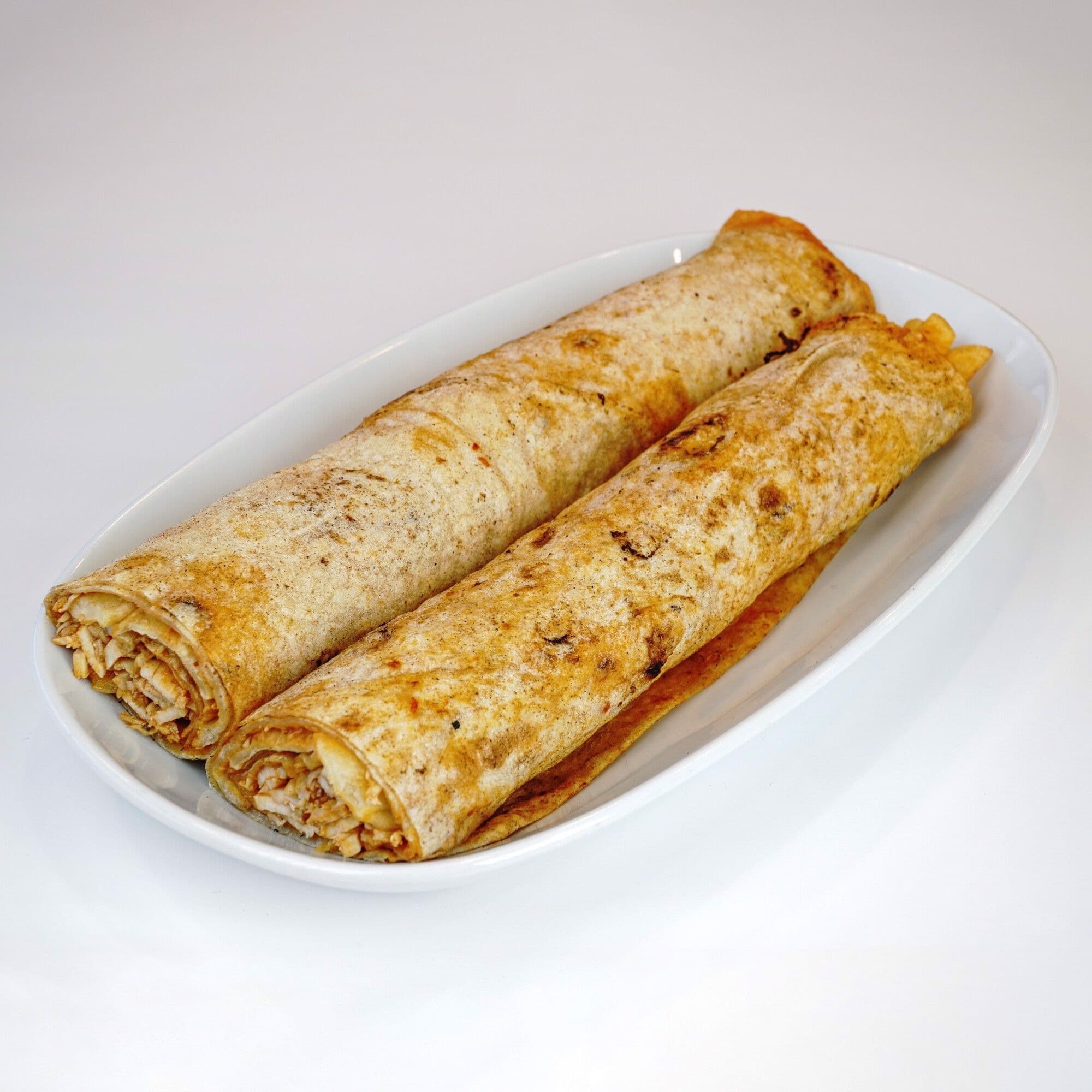 Soslu Safir Mega Et Döner Dürüm (40 cm.)