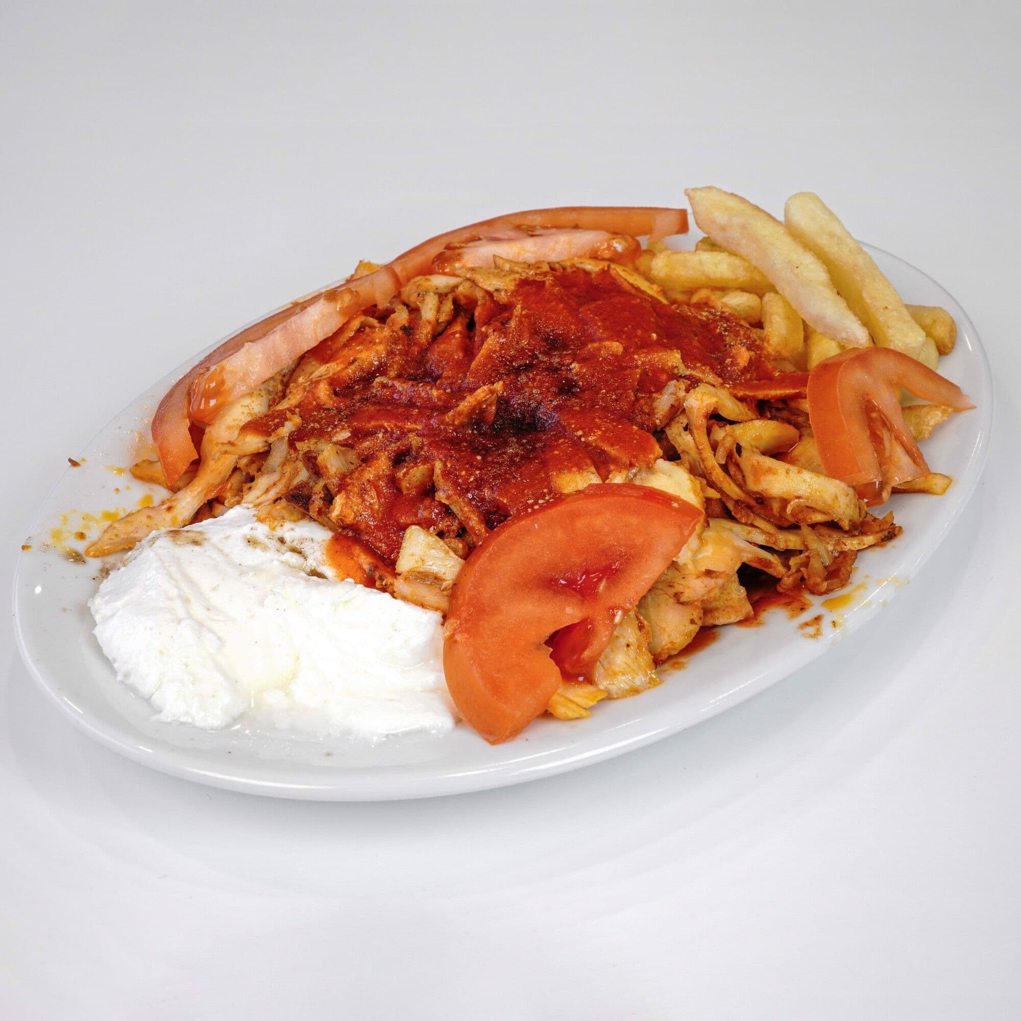 İskender (Tavuk Dönerden)